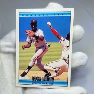 1992 Donruss Jose Uribe